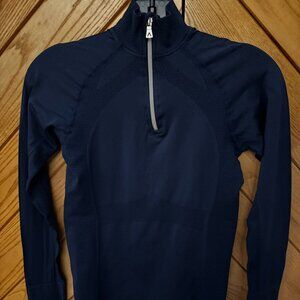 Anique Signature Equestrian Sunshirt - Navy - Womens XS